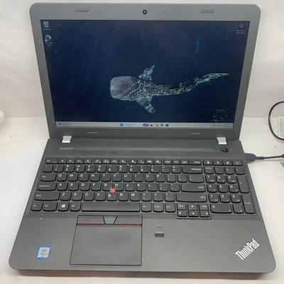 Lenovo ThinkPad E560 Laptop i7 6500U 15.6" FHD Radeon 16GB 1TB HDD Win11 No Bat - Image 1 of 4