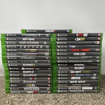 Lote de 35 Videojuegos Microsoft Xbox One Xbox Series X Probados Foto 1 de 4