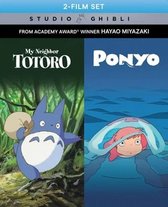Studio Ghibli - My Neighbor Totoro & Ponyo (2-Film Set) (Blu Ray + DVD, 4-disc) - Picture 1 of 1