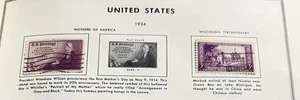 B164 U.S 1934 Vintage Postage Stamps - Picture 1 of 3