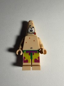 LEGO Spongebob Patrick tongue out minifigure 3833 Krusty Krab