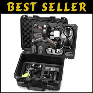 Waterproof Hard Case for DJI FPV Drone & Accessories - Travel-Friendly Design - Picture 1 of 9