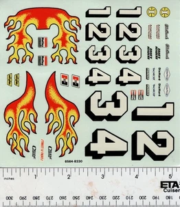 ERTL #6564-8330 i THINK IS A FORD MODEL DECAL ONLY NOT A KIT - Picture 1 of 1