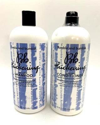 Juego de champú y acondicionador espesante Bumble and Bumble Bb ~ 33,8 oz/1000 ml cada uno Foto 1 de 4