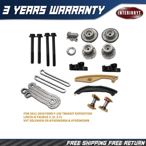 Kit de cadena de distribución y engranajes VVT leva phasers para Ford F-150 Lincoln Taurus MKX 3,5 L - Imagen 1 de 9