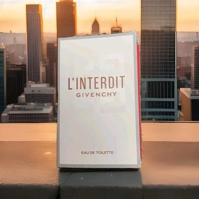 ¡Nuevo! Givenchy L'INTERDIT Eau de TOILETTE EDT 1 ml / 0,03 fl. oz. Muestra de vial en spray Foto 1 de 2