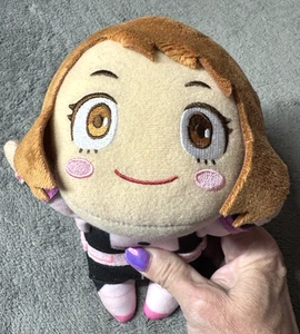 My Hero Academia OCHAKO URARAKA 8” PLUSH DOLL Girl in Pink Black Outfit - Picture 1 of 5