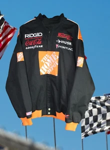 NASCAR NWT Chase Authentics Jacket Tony Stewart Home Depot Winston Cup Sz Large - Picture 1 of 9