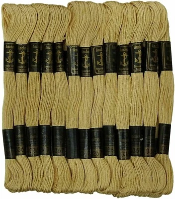 Anchor Threads Hand Embroidery Thread Stranded Cotton Cross Stitch Floss Beige - Image 1 of 4