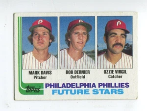 1982 Topps #231 Mark Davis / Bob Dernier / Ozzie Virgil Rookie - Picture 1 of 1
