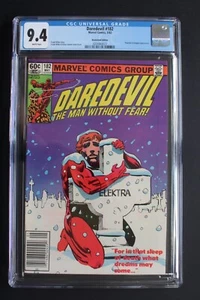 Daredevil #182 ELEKTRA Tombstone 1982 KINGPIN Miller PUNISHER Newsstand CGC 9.4 - Picture 1 of 2