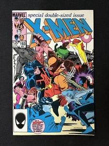 Cubierta Uncanny X-Men # 193 casi nueva Marvel Comic 1985 primera aplicación Warpath en disfraz - Imagen 1 de 2