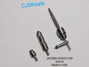 JACOBS CHUCK THD 3/8-24 (USED). - Picture 1 of 15