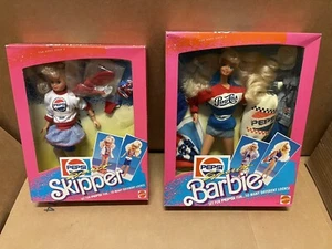 Lote 2 - MUÑECA SKIPPER BARBIE & SISTER PEPSI COLA SPIRIT 1989 MATTEL VINTAGE - Imagen 1 de 5