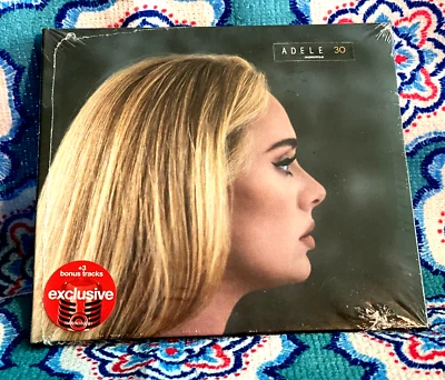 Adele  30 Target Exclusive, Deluxe CD *SEALED* Bonus Tracks Chris Stapleton - Image 1 of 2