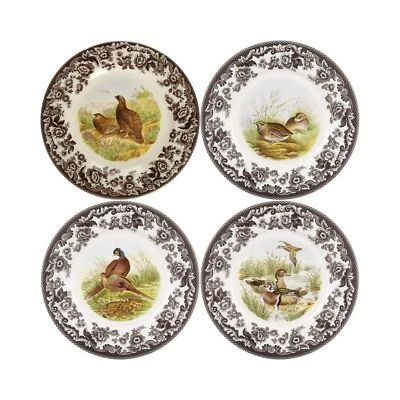 Spode Woodland Canape Plates - Set of 4 - Image 1 of 4