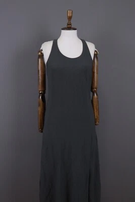 SARAH PACINI 灰色无袖夏季背心长裙,尺寸 1 — 第 1/4 张图片