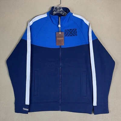 Mitchell & Ness Jacket Mens Medium Blue New York Excelsior OWL MVP Full Zip - Image 1 of 4