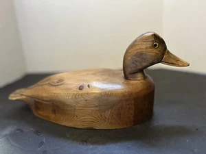 E Ouimet Duck Decoy Natural  - Picture 1 of 11
