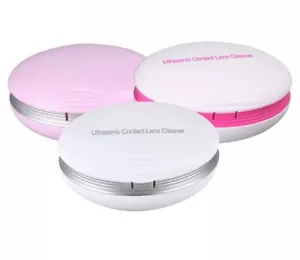 Portable USB Ultrasonic Contact Lens Cleaner CE-3500 for Daily Use Travel SILVER - Picture 1 of 8