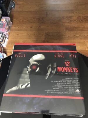 Sealed New Bruce Willis Madeleine Stowe 12 Monkeys MCA Laser Disc Foto 1 de 2
