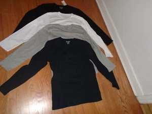 Children's Place 4 Long Sleeve T-Shirts Size Large 10/12 New With Tags - Picture 1 of 2