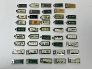 Lot: 44 Disabled American Veterans Mini Colorado License Plates 1949 50’s 60’s - Picture 1 of 13