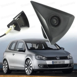 170° HD CCD Front View Camera Car Logo Embedded New for VW Golf MK6 2009-2012 - Picture 1 of 8
