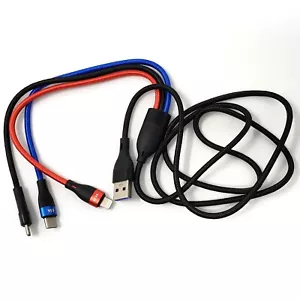 3 in1 Multi-color USB Charging Cable - Picture 1 of 5