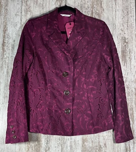 CAbi #128 Frolic Jacke in Klempnerspitze, Größe 6, Einzelhandel 138 $ Neu mit Etikett - Bild 1 von 11