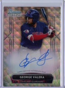 Refractores de onda automática Bowman Sterling Prospect 2022 #PAGV George Valera Ser #/125 - Imagen 1 de 1