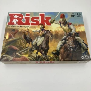 Risk Board Game by Hasbro 2015 Strategic Conquest Complete, Excellent Condition - Picture 1 of 8