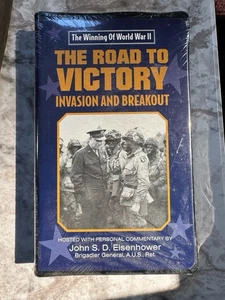 SEALED NEW The Road to Victory Invasion and Breakout World War II VHS 50th - Picture 1 of 3