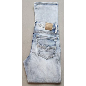 BKE Girls Jeans Tween Youth Size 25x28 Low Rise Straight Leg - Adjustable Waist - Picture 1 of 7