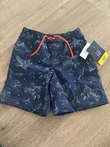 NWT Disney Pixar Buzz Lightyear GAP Toddler swim trunks size 5 - Picture 1 of 5