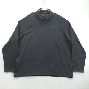 Nike Pullover Mens 3XL Gray 1/4 Zip Therma Training Top CJ7661-060 - Picture 1 of 11