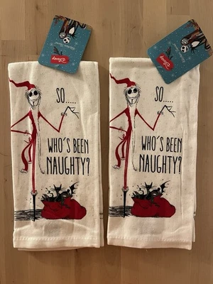 Paquete de 2 toallas de cocina Pesadilla antes de Navidad Jack Skellington Foto 1 de 4