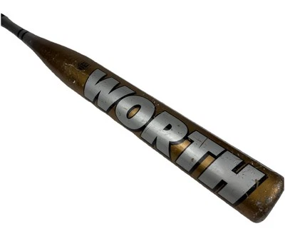 Bate de softbol lanzamiento rápido de litio Worth 32” ASA ISF 2 1/4” diámetro Hyperlite 120 BPF Foto 1 de 4