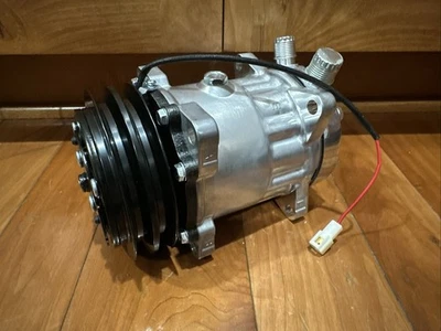 A/C Compressor For 85-90 Wrangler 91-95 Volvo 940 For Hyundai Excel 86-89 - Image 1 of 4