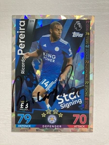 Ricardo Pereira Signed Leicester City Match Attax Premier League 2018/19 Card - Picture 1 of 1