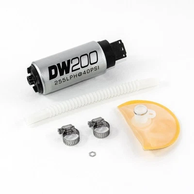 DeatschWerks DW200 255 LPH In-Tank Fuel Pump w/ Install Kit for 04-08 Mazda RX-8 - Изображение 1 из 4