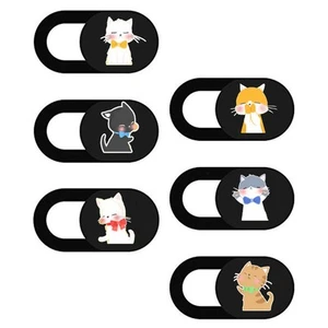 6 Pcs Kameraabdeckung Laptop-Kameraabdeckungsclip Laptop-Kamera-Abdeckfolie - Afbeelding 1 van 12