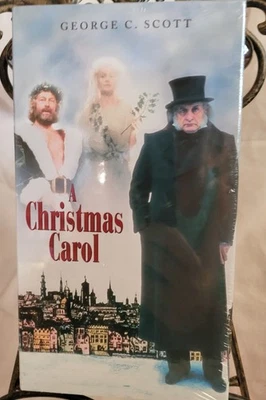 A Christmas Carol By George C. Scott VHS Sealed Tape - Image 1 of 3