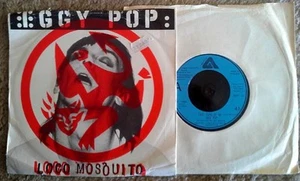 IGGY POP - LOCO MOSQUITO B/W TAKE CARE OF ME - ARISTA 45 WITH PIC. SLEEVE - U.K. - Picture 1 of 1