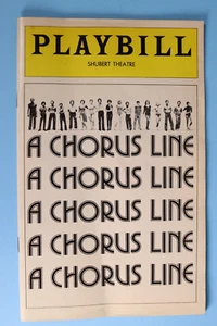 Playbill July 1976 A Chorus Line Shubert Theatre - Picture 1 of 8