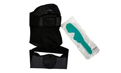 Máscara de esquí de pasamontañas gafas negras cubierta antipolvo polaina máscara completa motocicleta ATV Foto 1 de 4