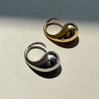 Water Drop Ring Geometric Handmade Irregular Gold Ring Party Christmas Gift