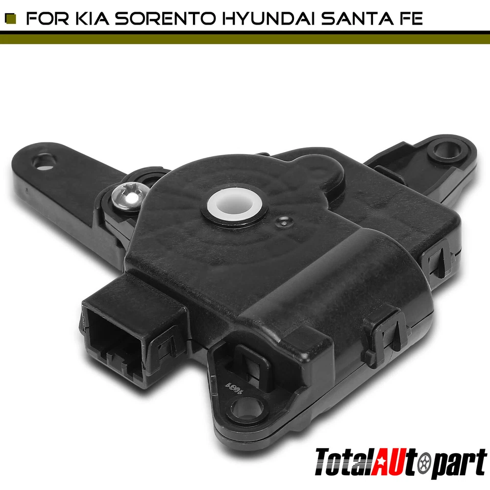 Actuador de puerta de mezcla de climatización con 5 palas para Hyundai Santa Fe 2013-2018 Kia Sorento Foto 1 de 4