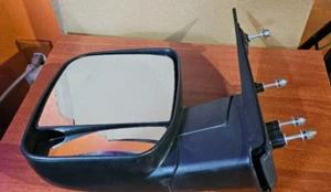 Driver Side View Mirror Manual Pedestal Fits 03-10 FORD E150 VAN ECONOLINE - Bild 1 von 4