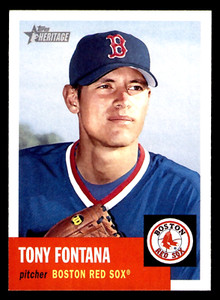 2002 Topps Heritage Tony Fontana SP #417 - Boston Red Sox
